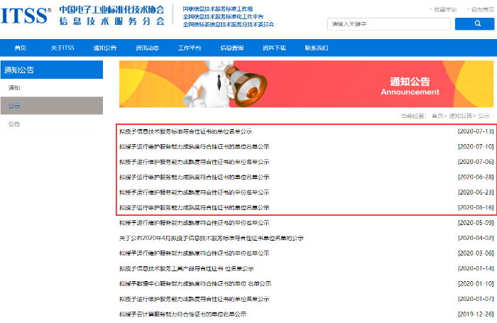 都公示這么多了，你還不知道ITSS現(xiàn)在可以申報(bào)認(rèn)證或年審？