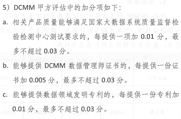 DCMM甲方評(píng)估中的3個(gè)加分項(xiàng)